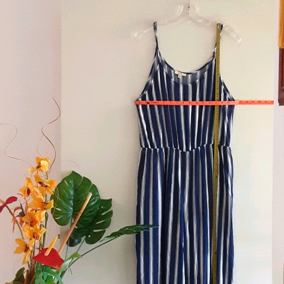 KORI America Large Blue Stripes Jumpsuit - Picture 9 of 12